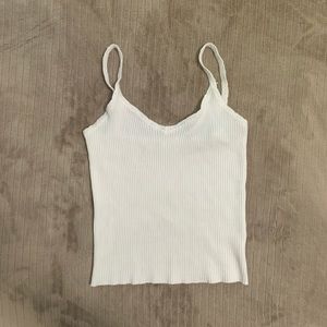 RUEE lace trim camisole/tank top